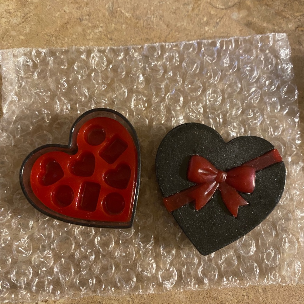 Mini heart chocolate box